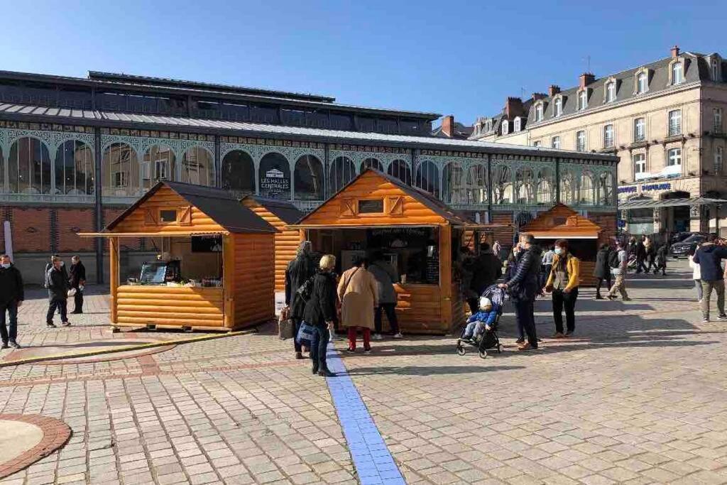 לימוז' Charmant T3 Coeur De Ville Avec Parking מראה חיצוני תמונה